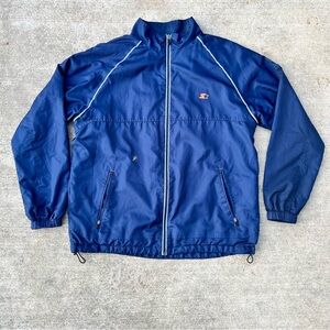 Vintage Y2K Starter Net Lined Windbreaker Jacket iPod Holder